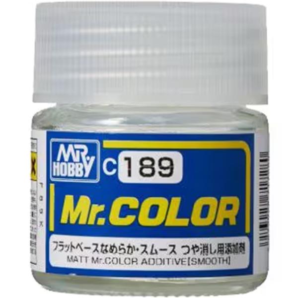 GSIクレオス Mr.カラー C189 フラットベース（なめらか・スムース）つや消し用添加剤