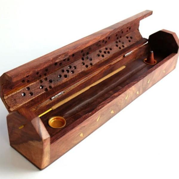 シーシャムウッド すかし香立て 香炉 お香立て インセンスバーナー