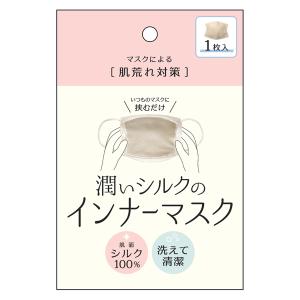 ゆうメール/クリックポストで　潤いシルクのインナーマスク