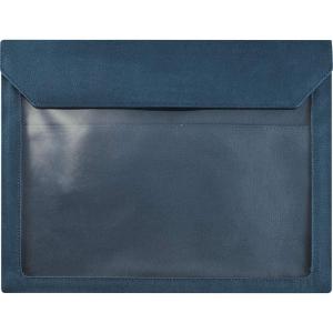 キングジム バッグインバッグ フラッティ ワークス A4 ヨコ5466ネイビー  一部地域除く