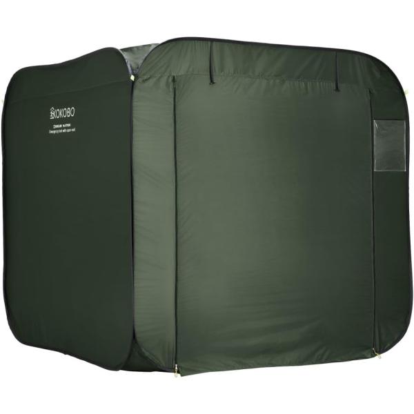 キングジム 防災用品 防災テント プライバシー保護 カーキ