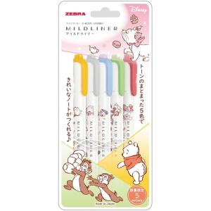 Disney（ディズニー） ゼブラ マイルドライナー ナチュラルマイルド5色