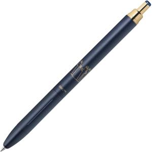 ゼブラ ジェルボールペン サラサグランド ムーミン 0.5mm ビンテージカラー ダークブルー ニョロニョロ柄 P-JJ57-MM-VDB｜poc