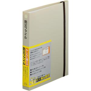防災用品 リヒトラブ 防災ファイル A5 ベージュ A-4410-16 防災用品リスト