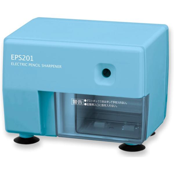 アスカ 鉛筆削り 電動シャープナー ブルー EPS201B 電動鉛筆削り