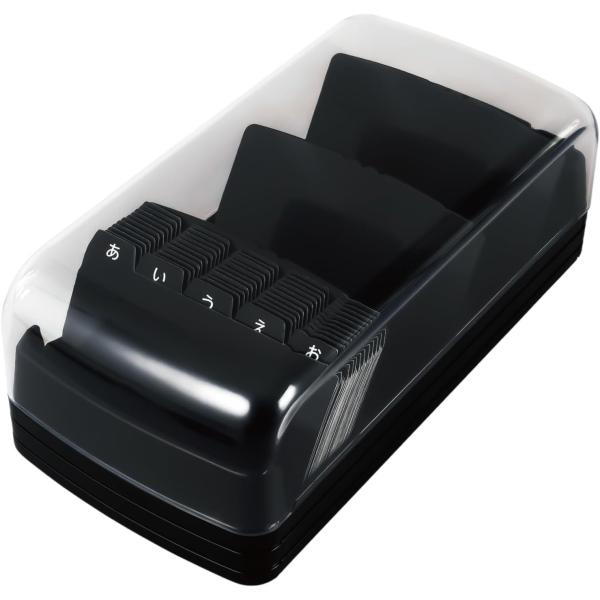 カール事務器 カードファイルケース 名刺ケース 収納枚数600枚 整理整頓 ブラック CFC-001...