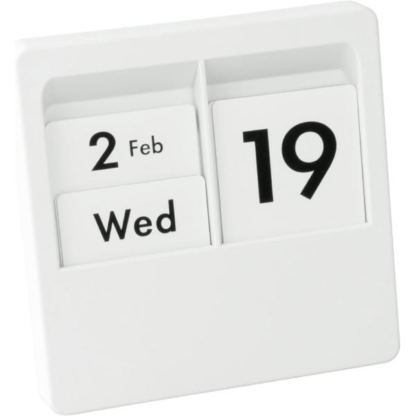 カール事務器 パネルカレンダー 日めくり万年カレンダー 卓上 マグネット 壁掛け ホワイト PC-1...