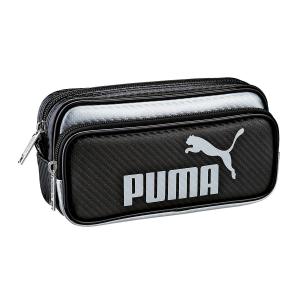 スポーティ かっこいい筆箱 プーマ ペンケース 大容量 黒 puma : 筆箱