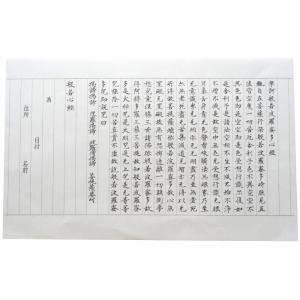 写経用紙セット 折り目なし 呉竹 LA26-59の詳細画像4