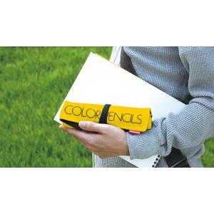トンボ鉛筆 ロールケース入 色鉛筆 24色 N...の詳細画像2