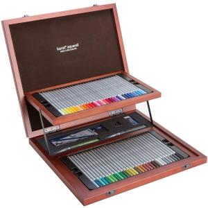 STAEDTLER ステッドラー カラト アクェレル水彩色鉛筆 60色 木箱入 カラト アクェレル 色鉛筆送料無料一部地域除くステッドラー