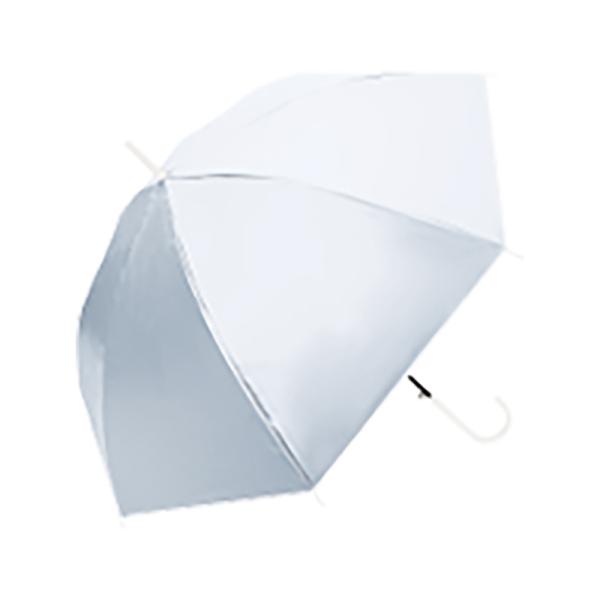 中谷 晴雨兼用 日傘 サックス ジャンプ式 親骨60cm 完全遮光 ビニール傘 長傘 UVカット U...