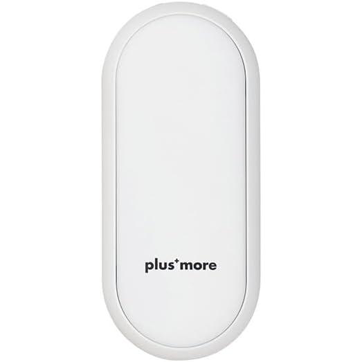 ライフオンプロダクツ 充電式カイロ 電子カイロ PBAEA002-WH ホワイト 瞬間発熱 握りやす...