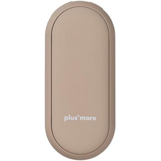 ライフオンプロダクツ 充電式カイロ 電子カイロ PBAEA002-CM キャメル 瞬間発熱 握りやす...