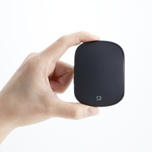 ナカバヤシ 無線充電式スライド静音5ボタンBl...の詳細画像1