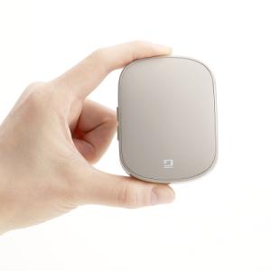 ナカバヤシ 無線充電式スライド静音5ボタンBl...の詳細画像1