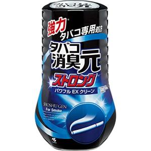 タバコ消臭元 ストロング 消臭芳香剤 部屋用 パワフルEXクリーン 400ml