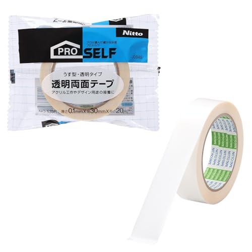 ニトムズ(Nitoms) PROSELF(プロセルフ) 透明両面テープ No.539R 工作 造形 ...