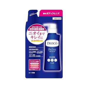 【医薬部外品】ロート製薬 デオコ 薬用デオドラント ボディクレンズ詰替用 250mL