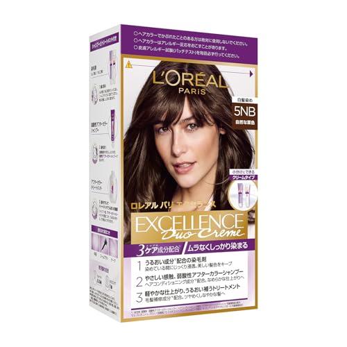 L'Oreal Paris(ロレアルパリ)エクセランス R クリームタイプ 白髪染め ヘアカラー 5...
