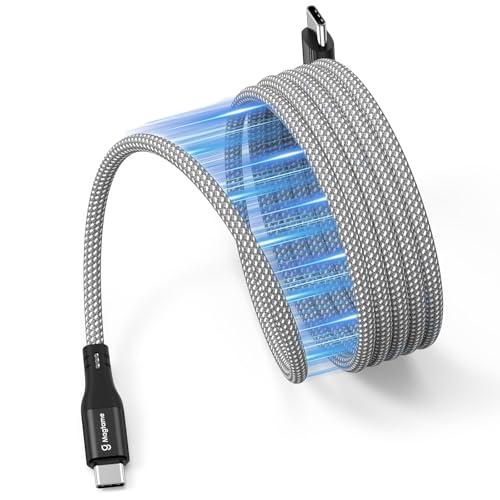 Magtame usb cケーブル 急速充電 磁力吸着絡まり防止 タイプc_ケーブル 60W/PD対...