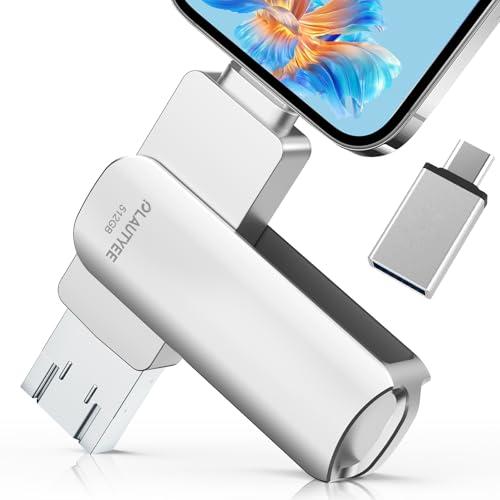 【2025新登場 アプリ不要】USBメモリ 512GB ４in1 高速 Phone usbメモリー ...