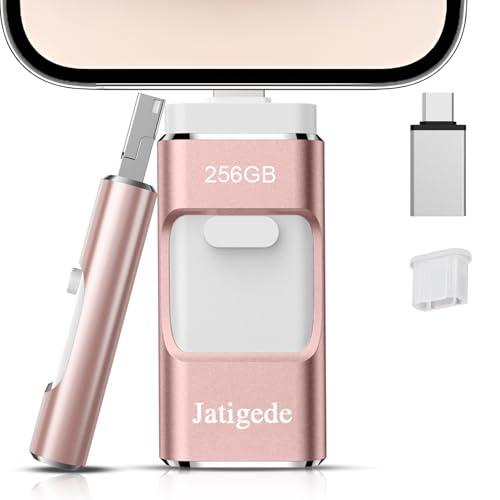 256GB Phone対応usbメモリ【アプリ不要】 写真保存 直接usbに写真を移す４in1 フラ...