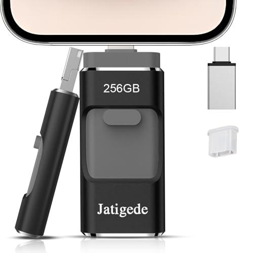 256GB Phone対応usbメモリ【アプリ不要】 写真保存 直接usbに写真を移す４in1 フラ...