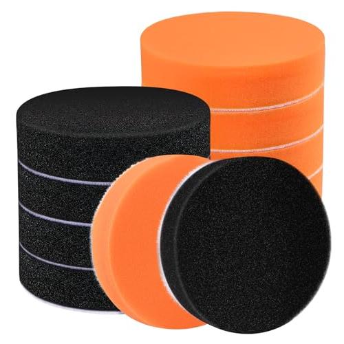 IROKCAKPT スポンジバフ 125mm ポリッシャー バフ 10個セット 細目?極細超微粒子 ...