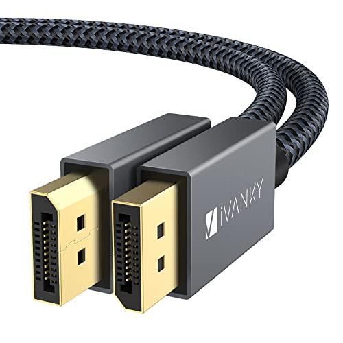 Displayport ケーブル,iVanky【DPケーブル 1.2/4K/3M】4K@60Hz/ ...