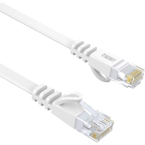 LANケーブル 8M CAT6 カテゴリー6 RJ45 イーサネットケーブル ネットワーク フラット...