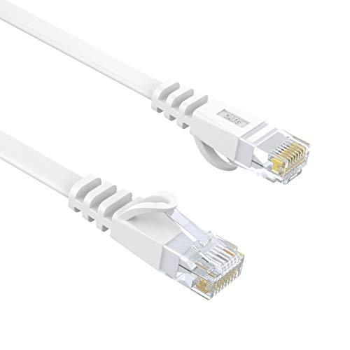 LANケーブル 20M カテゴリー6 RJ45 CAT6 イーサネットケーブル ネットワーク フラッ...