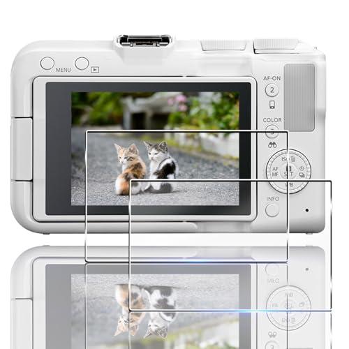 対応 Canon EOS R50 V ／ R100 ガラスフィルム 2枚セット 一体型レンズ保護フィ...