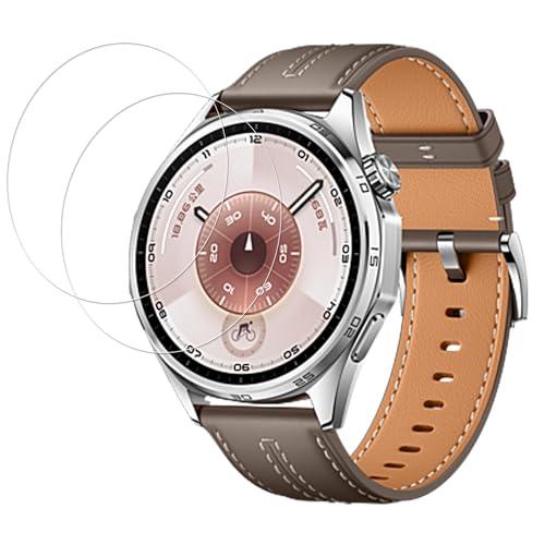 KPNS 日本素材製 HUAWEI WATCH GT 6 46mm 用 高透過率 ガラスフィルム 強...