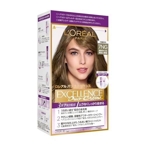 L'Oreal Paris(ロレアルパリ) エクセランス R クリームタイプ 白髪染め ヘアカラー ...