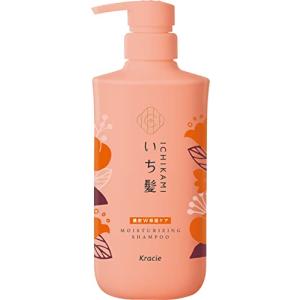 いち髪 【濃密W保湿ケア】 シャンプー ポンプ 480ml | ノンシリコン アミノ酸シャンプー ヘアケア ダメージケア メンズ レディース