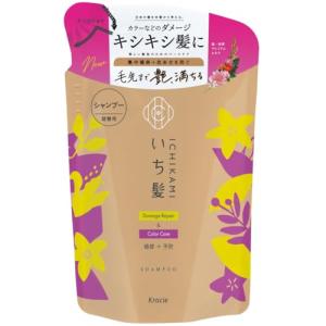 いち髪 【 ダメージリペア & カラーケア 】 シャンプー 詰め替え 330ml | ノンシリコン アミノ酸シャンプー ヘアケア ダメージケア 色落ち防止 メン