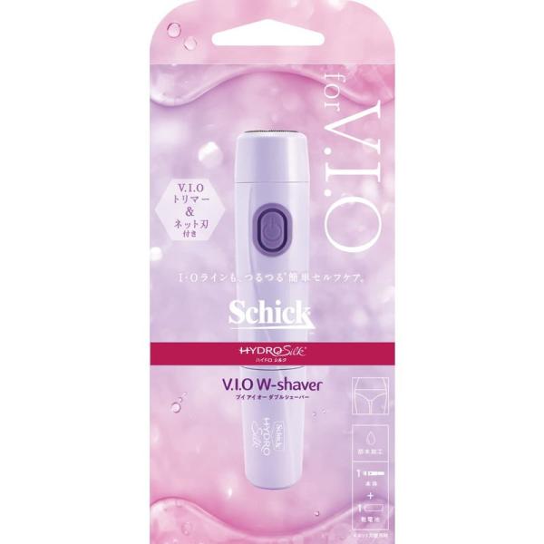Schick(シック) ハイドロ シルク V.I.O ダブル シェーバー VIO トリマー デリケー...