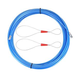 SK11 ツイストライン 15m DVC-TW415 ケース付 通線ワイヤー 通線工具