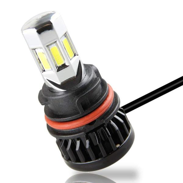 MOTOSTAR バイク用ledヘッドライト PH11 T15 Hi/Lo LEDバルブ 六面発光 ...