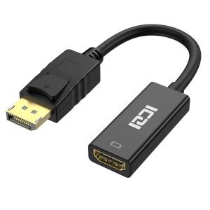 ICZI Displayport HDMI 変換アダプタ 4K@60HZ Displayport HDMI 変換ケーブル DPからHDMIへ