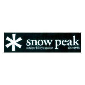 スノーピーク(snow peak) ロゴステッカー NV004｜pocchi