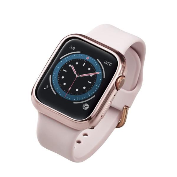 エレコム Apple Watch (アップルウォッチ) ケース バンパー 44mm Apple Wa...