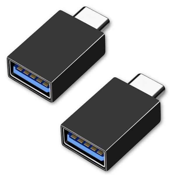 USB Type-C 変換アダプタ USB Type C to USB 3.0 2個セット USB3...