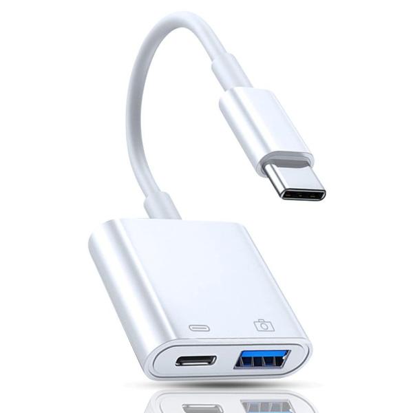 【2026NEWチップス発売】Type-C USB 変換アダプタ 2in1 タイプc USB カメラ...