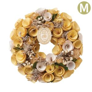 リース フラワーリース 冬 クリスマス CMナチュラルリース S レッド