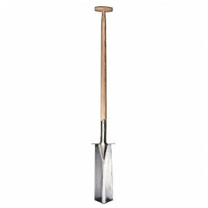 細溝用スコップ ステップ付 柄90cm SNEEBOER（スネーブール） Draining Spade with steps 3052｜pocchione-shuno