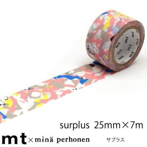 マスキングテープ ミナ・ペルホネン サプラス mt mina perhonen surplus 25mm×7m巻｜pocchione-shuno