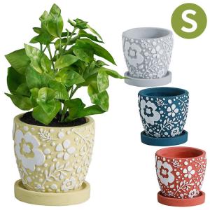 植木鉢 おしゃれ 北欧風 丸型 クッカ ポット S