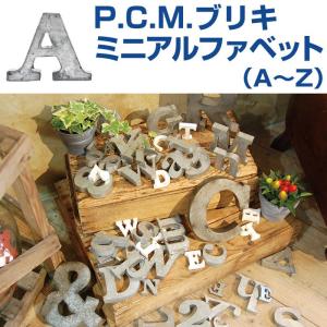 P.C.M.ミニアルファベット （メール便対応・12個まで）｜pocchione